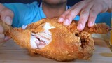 KFC STYLE DEEP FRIED WHOLE CHICKEN | MUKBANG inyaki EATS