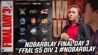 ECHO KESULITAN MASUK LATEGAME DI ROUND KE 2 FFML S5 DIVISI 1 FINAL DAY 3 - #NOBARBLAY