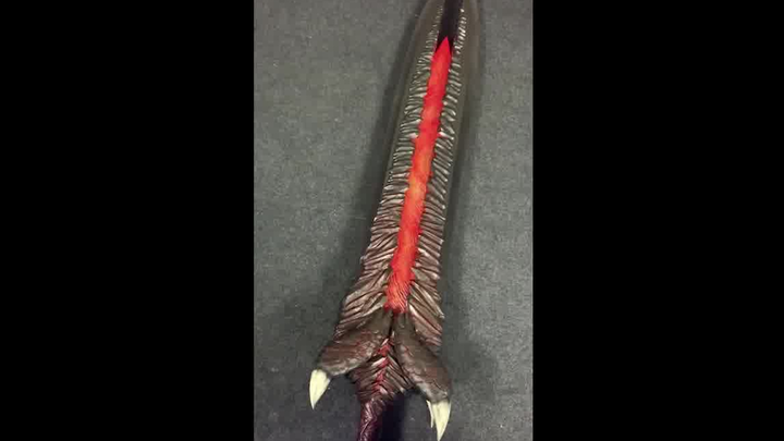 Devil Sword Dante - 2600 yuan dapat membuka dan menutup pedang ajaib Dante props apresiasi