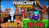 100 Hari di Minecraft Tapi di Planet Mars [ Mesa/Badlands ] Only !