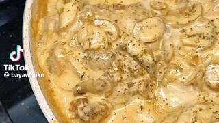 creamy chicken with mushrom