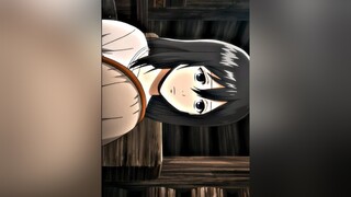 Mikasa Ackerman anime animeedit mikasa mikasaackerman aot attackontitanseason4 fypシ rec