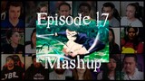 Jujutsu Kaisen Episode 17 Reaction Mashup | 呪術廻戦