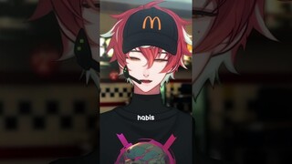 Welcome to mcdonald 🥵🥵🥵 #shorts #vtuber #envtuber