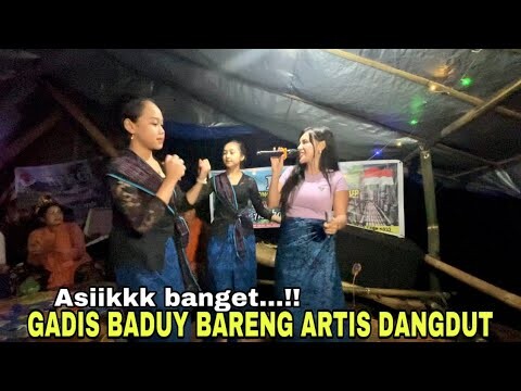 Warga Baduy Kedatangan Artis Ibu Kota Novi Rizki Penyanyi Mantan Sumo