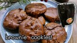 [Brownie cookies] บราวนี่คุกกี้หน้าฟิล์ม หนึบ อร่อย ทำง่ายจากหม้อทอดไร้น้ำมัน