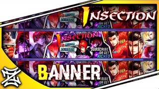 INSECTION YOUTUBE GAMING BANNER - HAPPY 350K CHOUBSCRIBERS IDLE