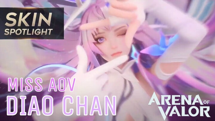 【AOV】Skin wAVe Miss Aov Diaochan | Arena Of Valor | LiênQuân | ROV | 傳說對決