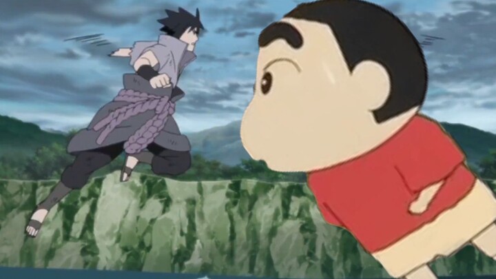 Crayon Shin-chan vs. Uchiha Sasuke (Part 2)!