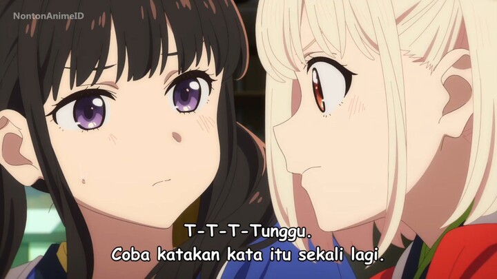 Lycoris Recoil: Friends Are Thieves of Time Episode 3 Sub Indo