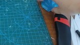 Pemula, cara membuat leather case Kamen Rider dengan biaya murah (Tutorial praktis case kulit Kamen 