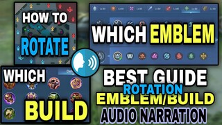 BEST GUIDE ROTATION! Which I use Build and Emblem! Fredrinn Best Build and Emblem for 2024 | MLBB