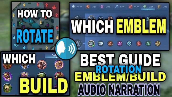 BEST GUIDE ROTATION! Which I use Build and Emblem! Fredrinn Best Build and Emblem for 2024 | MLBB