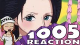 One Piece Chapter 1005 | REACTION