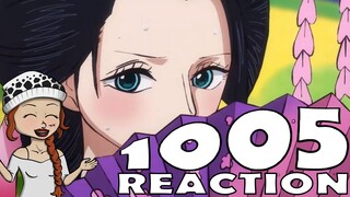 One Piece Chapter 1005 | REACTION