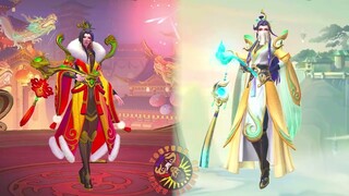 Luo Yi Elysium Guardian Collector Skin VS Dawning Fortune Lunar Fest Skin | MLBB Comparison