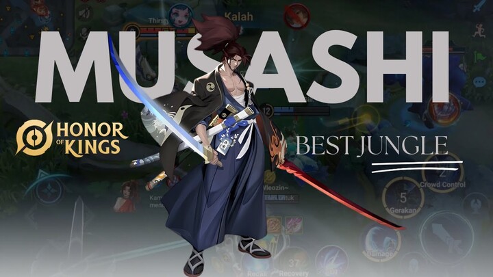 HONOR OF KINGS MUSASHI | BEST JUNGLER