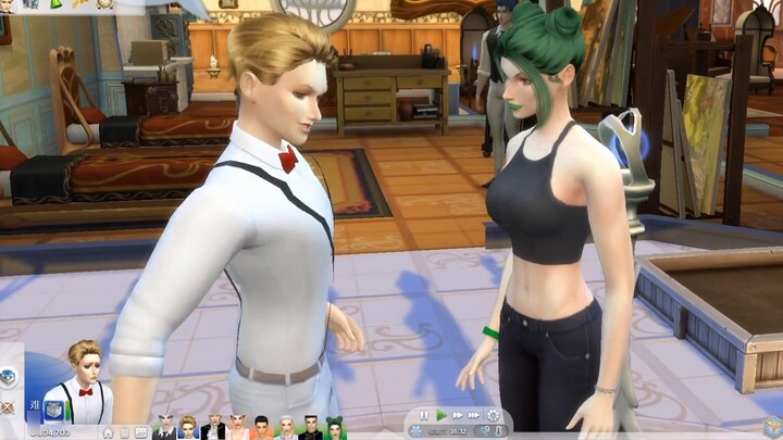 【JOJO/The Sims 4】Kompleks keluarga Qiao yang bermasalah