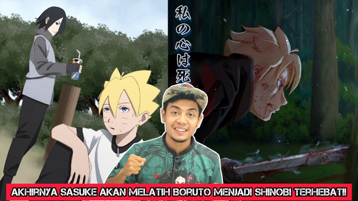 AKHIRNYA SASUKE AKAN MELATIH BORUTO MENJADI SHINOBI TERHEBAT!!