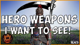 Conquerors Blade Top 5 Hero Weapons I Want!