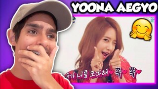 Shes' so cute 😭 YOONA FUNNY AEGYO MOMENTS REACTION