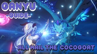 Ganyu Guide/build - CoCoGoat Gottheit