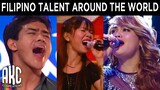 Talented Filipino Singers in International Shows Compilation | AKC TV