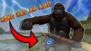 KONG HAS AN AXE! KONG 2021 UPDATE! | Kaiju World