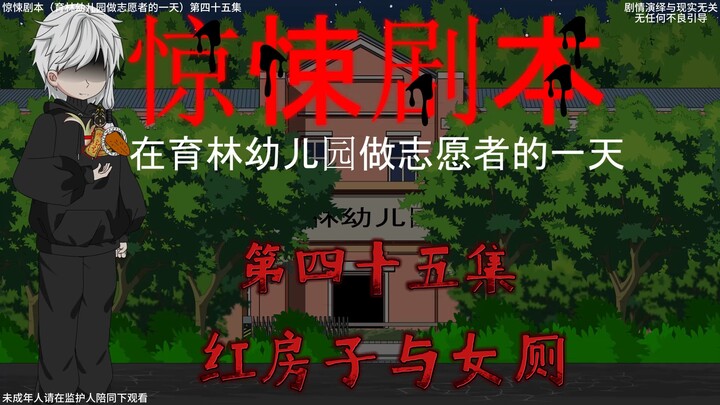 惊悚剧本 （在育林幼儿园做志愿者的一天）| 第四十五集 红房子与女厕