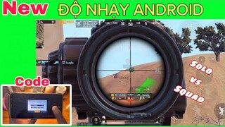 PUBG Mobile | NEW Code Độ Nhạy (Android) Solo Squad - Sự Khác Biệt Giữa Androi & IOS | NhâmHNTV