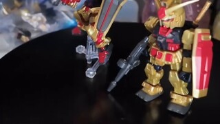 What can I say! I was a little confused when I first saw the joint Gundam gashapon without the manua