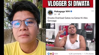 GINAGATASAN DAW NG MGA VLOGGER SI DIWATA!!