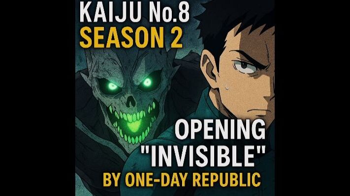 Kaiju no8 season 2 opening song invisible by one-day republic