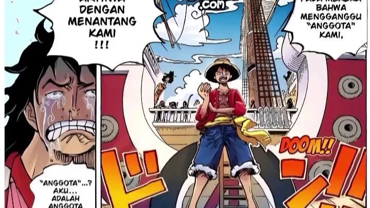 Perpisahan Luffy di Wano