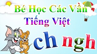 Bé Học Chữ | Dạy Bé Làm Quen Với Các Vần Trong Tiếng Việt | PingTV