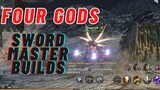 FOUR GODS GUIDE : SWORD MASTER SAMPLE BUILDS (TAGALOG)