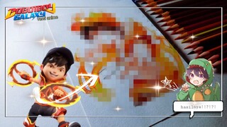 MENGGAMBAR BOBOIBOY Versi anime??!? | Hasilnya?!?