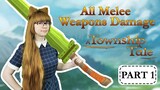 All Melee Weapons and Their Damage | PART 1 | A Township Tale