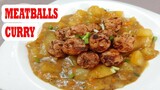 HOW TO MAKE CURRY | MEATBALLS CURRY | EASY TO FOLLOW | PINOY ULAM RECIPE | VEGETABLE CURRY