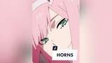 Watched this a while ago and forgot how much confidence this girl has darlinginthefranxx zerotwo anime animeedits