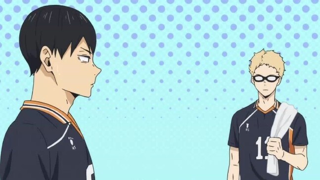 [Little Volleyball] "Sugawara-senpai, please don't imitate me."