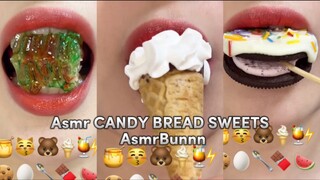 Asmr CANDY BREAD SWEETS - AsmrBunnn