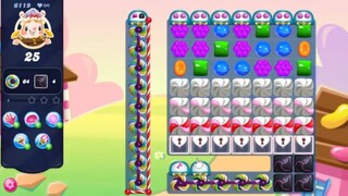 Candy Crush Saga LEVEL 6119 NO BOOSTERS (new version)