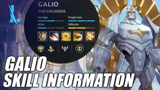 Wild Rift - Galio Skill Guide