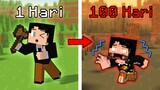 Kisah 100 Hari HARDCORE yang GAGAL!!! ­ЪўА- Animasi Minecraft Indonesia