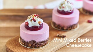 Mini Mixed Berries Cheesecake