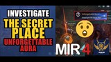 Investigate the Secret Place "Unforgettable Aura" Guide | MIR4 Request Walkthrough #MIR4