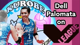 DELL PALOMATA | JAPAN V.LEAGUE’S NEW IMPORT? | Kurobe AquaFairies | Powerful Volleyball Highlights