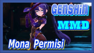 [Genshin  MMD]Mona: "Permisi?"