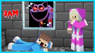 MIPAN & ZUZUZU RUMAH NYA DI SERANG MONSTER CATNAP DARI POPPY PLAYTIME 3 DI MINECRAFT SURVIVAL!